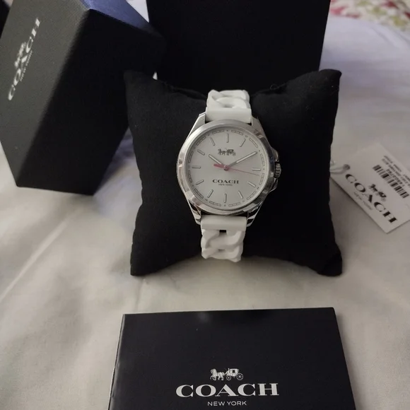 Coach | Accessories | Coach Watch White Brand Nib Water  display picture 3